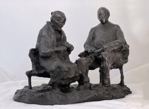 The_Elderly Skulptur til salgs